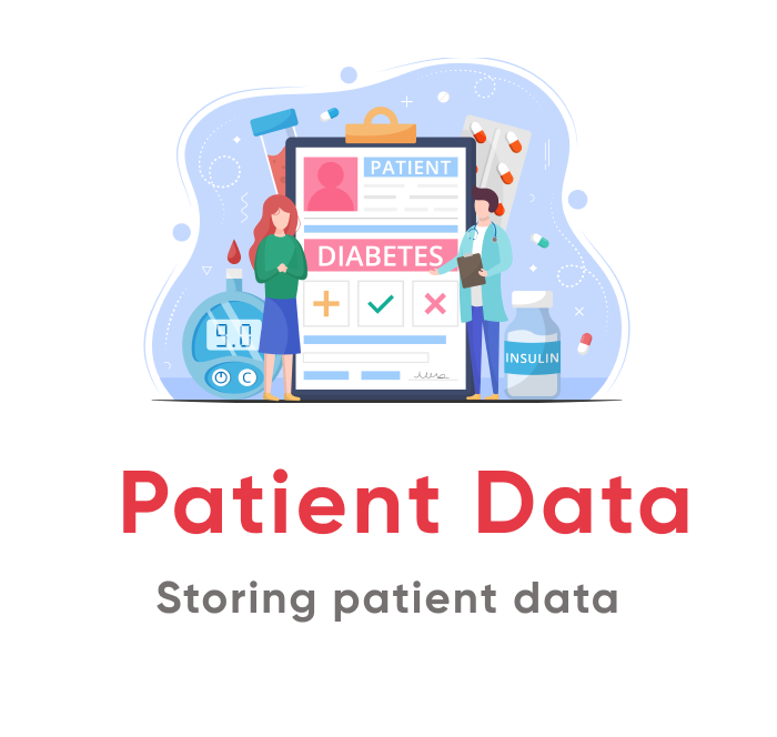 Storing patient data